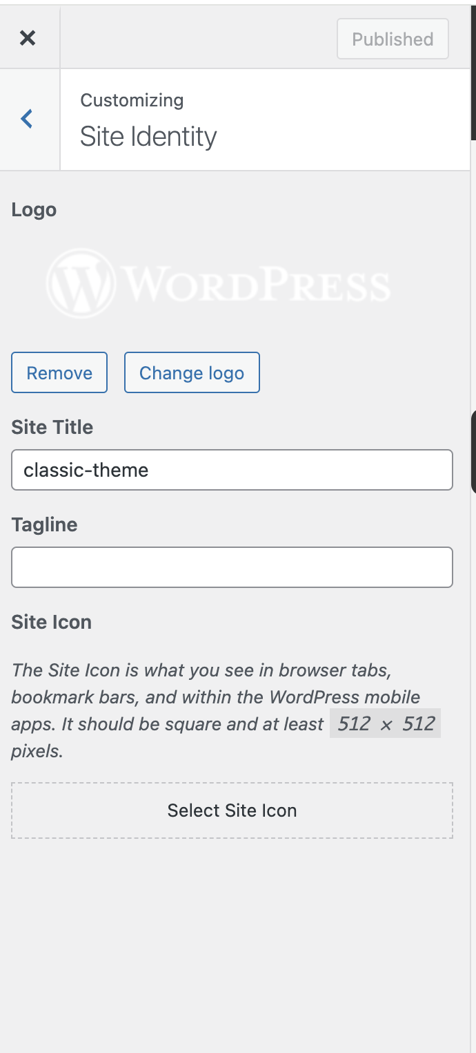 WordPress themes development - Add support for custom logo in functions.php